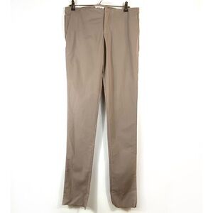 Helmut Lang Long Pants Slim Straight Leg 6 Khaki